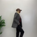 blazer over con bottone english